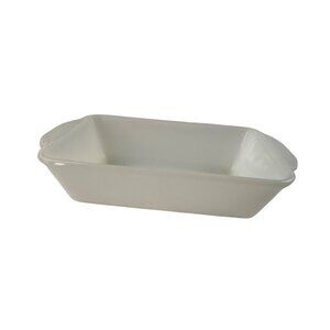 Vintage Fire King Lustre Bakeware Loaf Pan Loaf Dish #409 Glass USA